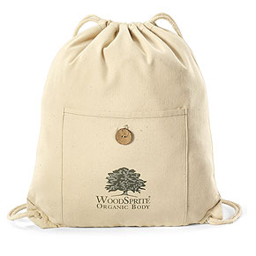 Bags Green Promotional Product - Organic-Cinch-Pack